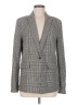 Aqua Houndstooth Black Gray Blazer Size M - photo 1