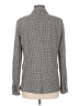 Aqua Houndstooth Black Gray Blazer Size M - photo 2