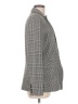 Aqua Houndstooth Black Gray Blazer Size M - photo 4