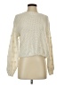Jessica Simpson 100% Acrylic Metallic Ivory Pullover Sweater Size XS - photo 1