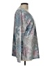 Christopher & Banks Silver Long Sleeve Top Size L - photo 4