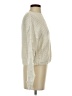 Jessica Simpson 100% Acrylic Metallic Ivory Pullover Sweater Size XS - photo 4