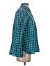 J.Crew 100% Cotton Checkered-gingham Teal Long Sleeve Button-Down Shirt Size 4 - photo 4