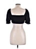 Missguided Black Short Sleeve Top Size 12 - photo 2