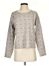 H By Halston Print Brown Pullover Sweater Size S - photo 1