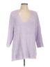 J.Jill Purple Pullover Sweater Size L - photo 1