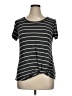 Nine Britton Black Short Sleeve Top Size XL - photo 1