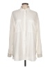 Unbranded Ivory Long Sleeve Button-Down Shirt Size L (estimated) - photo 1