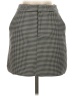 MNG Houndstooth Black Formal Skirt Size XXS - photo 1