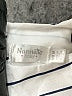 Nannette 100% Polyester White Blue Dress Size 6-9 mo - photo 3