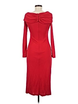 strapless open back dress Badgley Mischka Belted Midi Dress – Bluefly main image 0