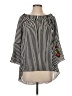 Mishca 100% Polyester Black 3/4 Sleeve T-Shirt Size S - photo 1