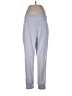 Nic + Zoe Solid Gray Casual Pants Size L - photo 2
