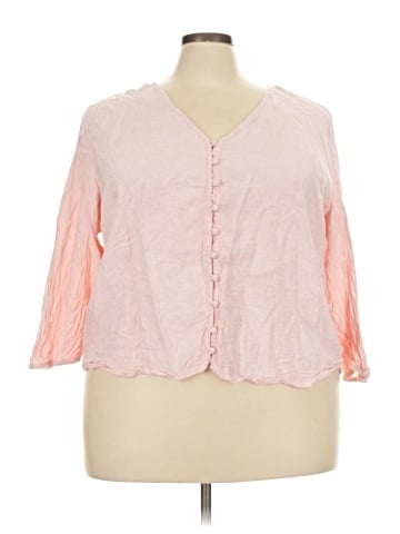 Laura Ashley 3/4 Sleeve Blouse (view 1)