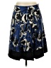 Ann Taylor Graphic Blue Formal Skirt Size 4 - photo 1