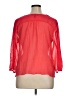 Jessica Simpson 100% Polyester Red 3/4 Sleeve Blouse Size XL - photo 2