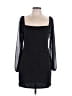 Jump Apparel Black 3/4 Sleeve Top Size L - photo 1