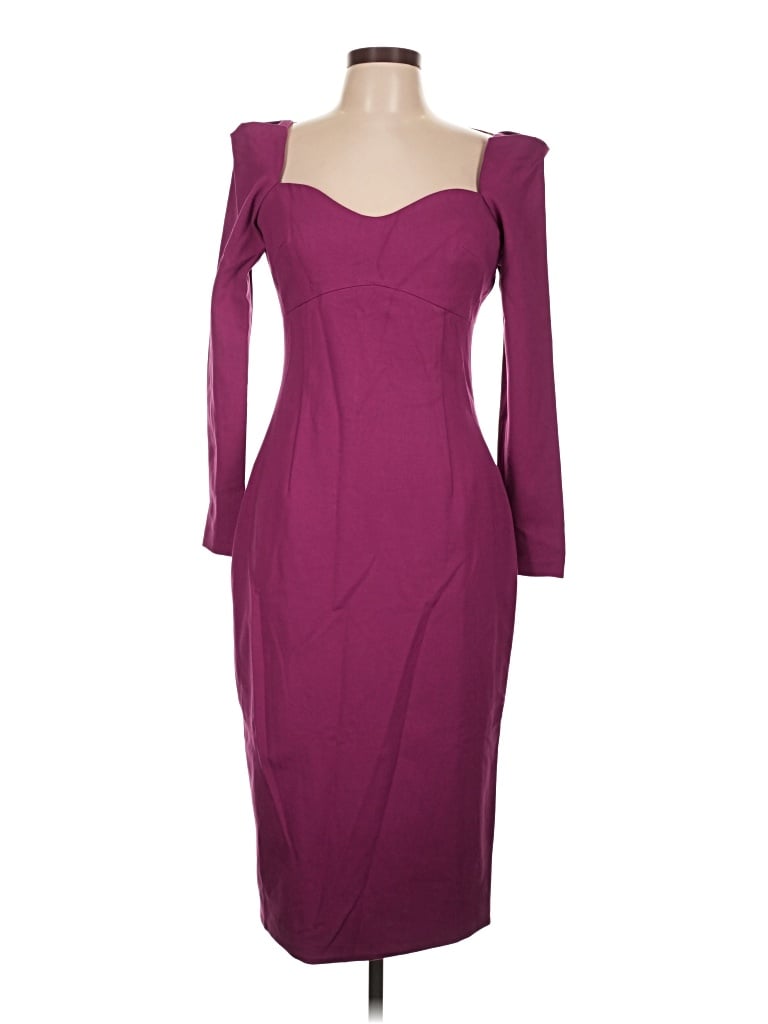 Pre-owned Elliatt Cocktail Dress In Burgundy
