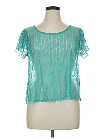 Love on a Hanger Short Sleeve Blouse (view 1)