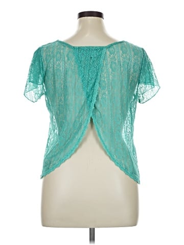 Love on a Hanger Short Sleeve Blouse (view 2)