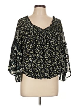 Free People 3/4 Sleeve Blouse