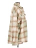 Bailey Rose 100% Polyester Plaid Green Jacket Size L - photo 4