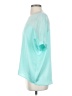 Vince Camuto Teal Short Sleeve Blouse Size S - photo 5