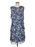 Assorted Brands 100% Polyester Paisley Blue Casual Dress Size 8 - photo 2