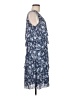 Assorted Brands 100% Polyester Paisley Blue Casual Dress Size 8 - photo 4