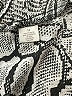 DressBarn 100% Polyester Paisley Gray Cocktail Dress Size 14 - photo 8