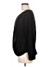 Ella Moss 100% Rayon Black Long Sleeve Blouse Size M - photo 5
