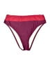 Cupshe Color Block Burgundy Swimsuit Bottoms Size S - photo 1