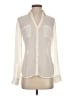 Express 100% Polyester Ivory Long Sleeve Blouse Size XS - photo 1