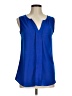 Japna Blue Sleeveless Blouse Size M - photo 1