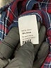 Paige 100% Viscose Plaid Red Long Sleeve Button-Down Shirt Size S - photo 8