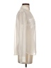 Express 100% Polyester Ivory Long Sleeve Blouse Size XS - photo 4