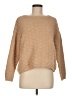 Francesca's Solid Tan Pullover Sweater Size M - photo 1