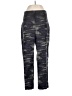 Babette 100% Polyester Print Gray Active Pants Size L - photo 1