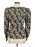 Gibson Latimer 100% Polyester Black Long Sleeve Blouse Size M - photo 2