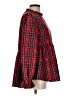 Shein Red Long Sleeve Blouse Size L - photo 4