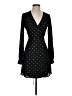 Lulus 100% Polyester Polka Dots Black Cocktail Dress Size XS - photo 1