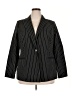 Lane Bryant Stripes Black Blazer Size 16 - photo 1