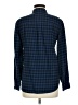Madewell 100% Cotton Checkered-gingham Blue Long Sleeve Button-Down Shirt Size M - photo 2