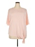 Ours Pink Short Sleeve Top Size 2X - photo 1