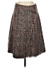 BLANK 100% Polyester Tweed Gray Casual Skirt Size S - photo 1