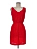 MNG 100% Viscose Solid Red Cocktail Dress Size 8 - photo 1