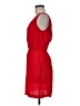 MNG 100% Viscose Solid Red Cocktail Dress Size 8 - photo 5