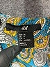 H&M 100% Polyester Paisley Teal Casual Dress Size 6 - photo 7