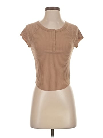 American Eagle Outfitters Short Sleeve Turtleneck (view 1)
