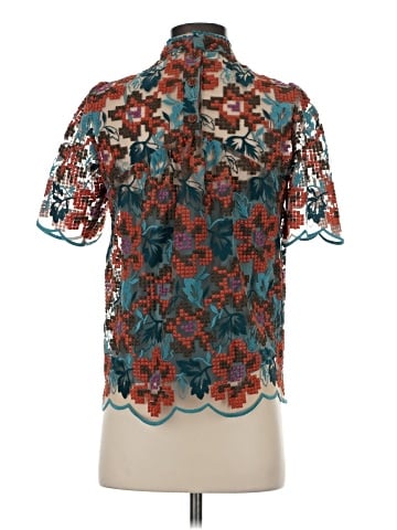 By Anthropologie Short Sleeve Blouse (view 2)